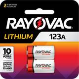 Rayovac CR123A 2-pack