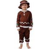 Hisab Joker Children Gingerbread Man Costume with Hat