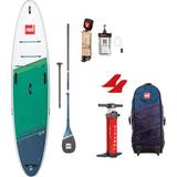 Green SUP Sets Red 12.6 Voyager Inflatable Paddleboard Package Prime Paddle Green