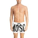 Moschino Swimwear Moschino Logo Swim Shorts White