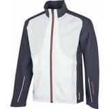 Men - Outdoor Jackets - White Galvin Green Albert Jacket WHITE/NAVY/ORANGE