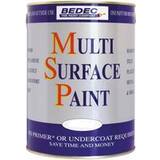Bedec Metal Paint - White Bedec MSP Soft Metal Paint, Wood Paint White 0.25L