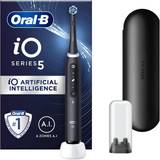 Oscillating Electric Toothbrushes Oral-B iO5 Black Electric Toothbrush Designed By Braun Toothbrush