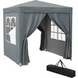 Pavilions OutSunny 2mx2m Pop Up Gazebo Party Tent Canopy Marquee