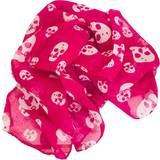 Clothing Police To Be Scarf for Woman Pink Skulls Retro