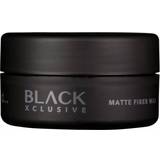 Fragrance Free Hair Waxes idHAIR Black Xclusive Matte Fiber Wax 100ml