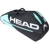 Head Tour 3R Racket Bag, Black/Mint, One