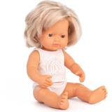 Baby Dolls Dolls & Doll Houses Miniland Baby European Girl 38cm