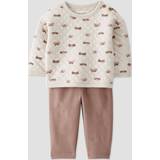 Organic Cotton Other Sets Children's Clothing Little Planet Baby 2-Piece Butterfly Top and Pant Set Made with Organic Cotton Baby 12M Brown