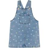 Press-Studs Dresses Children's Clothing Name It Rosa Denim Dress - Medium Blue Denim (13227370)