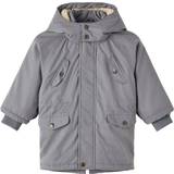 Removable Hood Jackets Lil'Atelier Golan Jacket - Quiet Shade (13216993)