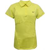 Nike Women Polo Shirts Nike ActiveTennis Yellow Polo Womens