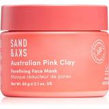Mud Masks - Sensitive Skin Facial Masks Sand & Sky Australian Pink Clay Porefining Face Mask 60g