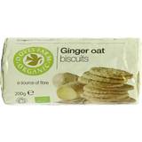 Biscuits on sale Doves Farm Organic Ginger Oat Biscuits 200g 12pack