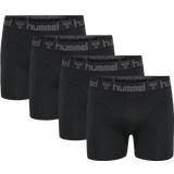 Hummel Men Men's Underwear Hummel Marston Boxer 4-pack - Black