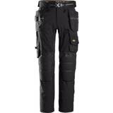 EN 14404 Work Pants Snickers Workwear 6590 Capsulized Kneepads Holster Pockets Stretch Trousers