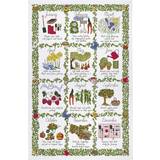 Green Kitchen Towels Ulster Weavers Gardeners Calendar Cotton Tea Kitchen Towel Green