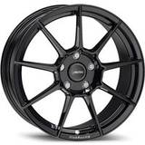 17" Car Rims Autec ClubRacing Alloy Wheels In Black Set Of 4 - 17x7.5 Inch ET25 4x100 PCD 70mm Centre Bore