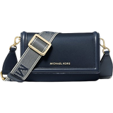Michael Kors Jet Set Small Nylon Gabardine Smartphone Crossbody Bag - Navy
