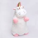 Soft Toys 40cm Cute Toy Despicable Me Agnes Fluffy Unicorn Soft Plush toy Pillow Kids Gifts!!!