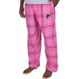 Men - Pink Pyjamas Concepts Sport Men's Pink Atlanta Falcons Ultimate Plaid Flannel Pajama Pants