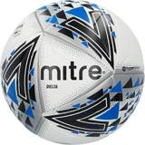 4 Footballs Mitre Delta Football - White/Black/Blue