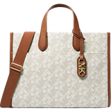 Michael Kors Totes & Shopping Bags Michael Kors Gigi Large Empire Signature Logo Tote Bag - Vanilla/Luggage