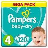Pampers Baby Care Pampers Baby Dry Nappies Size 4 9-14kg 120pcs