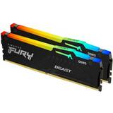 6000 MHz - DDR5 RAM Memory on sale Kingston Fury Beast RGB Black DDR5 6000MHz 2x16GB ECC (KF560C30BBEAK2-32)