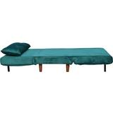 Chair Beds Armchairs Comfy Living Velvet Green Armchair 82cm