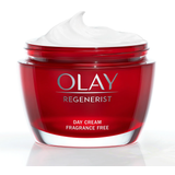 Day Creams - Hyaluronic Acid Facial Creams Olay Regenerist 3 Point Firming Anti-Ageing Cream Fragrance Free 50ml