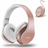 Headphones Foldable Stereo Rose Gold
