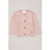 Pink Cardigans Children's Clothing Cotton Knit Cardigan Pink 3-6
