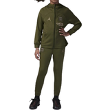 Green Tracksuits Children's Clothing Nike Kid's PSG Jordan Hooded Tracksuit - Rough Green/Hemp (FD7124-327)