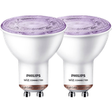 Dimmers Light Bulbs Philips Smart LED Lamps 4.7W GU10 2 pack