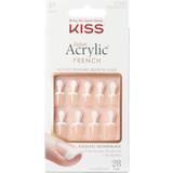 White Nail Products Kiss Salon Acrylic French Nails Crush Hour 28-pack