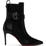 Leather Ankle Boots Christian Louboutin So CL 85 - Black