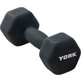 York Fitness Neoprene Hex Coating Dumbbell 2kg