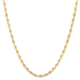 Chains Necklaces T H Baker Rope Chain - Gold