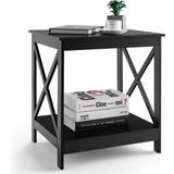 Costway 2 Tier Coffee Small Table 45x51cm