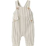 Babies - Dungarees Trousers Lil'Atelier Dino Overall - Turtledove (13227788)