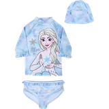 Disney Princess Children's Clothing Brand Threads Frozen Swim Set 3-piece - Blue/Multi