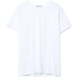 Stradivarius Basic Short Sleeve T-shirt - White