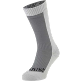 Breathable Underwear Sealskinz Cold Weather Mid Length Socks - Grey
