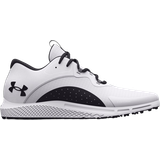 Laced Golf Shoes Under Armour Charged Draw 2 Spikeless M - White/Black