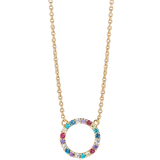 Sif Jakobs Biella Grande Necklace - Gold/Multicolour