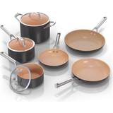 Ninja Extended Life Premium Ceramic Cookware Set with lid 9 Parts