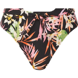 Elastane/Lycra/Spandex Bikini Bottoms Freya Savanna Sunset High Waist Bikini Brief - Black