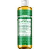 Skin Cleansing Dr. Bronners Pure-Castile Liquid Soap Almond 473ml