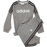 Polyester Tracksuits adidas Kid's Linear Crew Tracksuit - Grey
